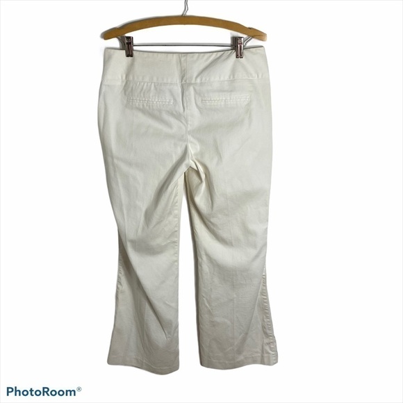 Studio Y Bootcut Pants Sz 7/8 White Women’s - Picture 5 of 7